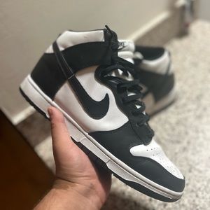 Nike panda high dunks